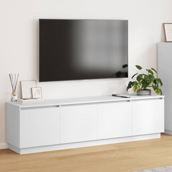 vidaXL TV ormar Bijelo 180 x 38 x 49 cm Konstruirano drvo