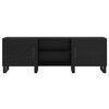 vidaXL TV ormar Crni hrast 150 x 30 x 50 cm Konstruirano drvo
