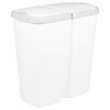 vidaXL Kanta za smeće Bijela 48,5 x 28 x 51 cm PP