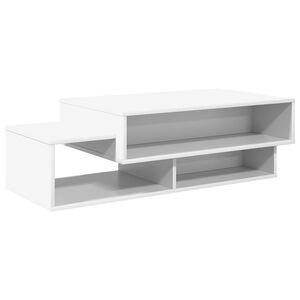 vidaXL Kava Stol Bijelo 105 x 50 x 32,5 cm Konstruirano drvo