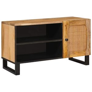 vidaXL TV ormar Smeđa 80 x 33 x 46 cm Čvrsto drvo manga