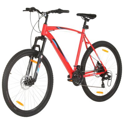 vidaXL Brdski bicikl 21 brzina kotači od 29 " okvir od 53 cm crveni