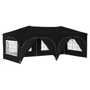 vidaXL Rastezljivi &scaron;ator za zabave Antracit 575 x 288 x 245 cm