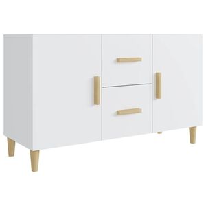 vidaXL Komoda bijela 100x36x60 cm od konstruiranog drva
