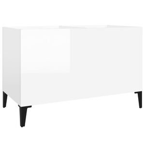 vidaXL Ormarić za ploče sjajni bijeli 74,5x38x48 cm konstruirano drvo