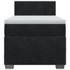 vidaXL Box spring krevet s madracem crni 90x190 cm bar&scaron;unasti