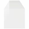 vidaXL TV zidni ormar Zidne 2 pcs Sjajno bijelo 78,5 x 31 x 29,5 cm