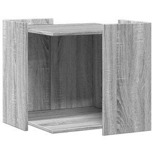 vidaXL Kutija z mačji pijesak boja hrasta 53x53x51cm konstruirano drvo