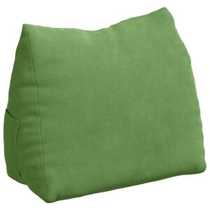 vidaXL Jastuk za leđa Svijetlo zelena 45 x 20 x 35 cm Kordura tekstil