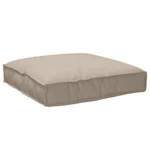 vidaXL Jastuk Oxford tkanina Sivo-smeđa 80 x 80 x 12 cm