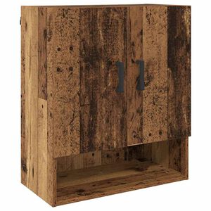 vidaXL Ormar za Zid 60 x 31 x 70 cm Konstruirano drvo Staro drvo