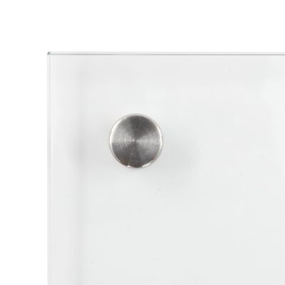 vidaXL Kuhinjska zaštita od prskanja prozirna 90x60 cm kaljeno staklo