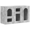 vidaXL Kreveta ELST Betonski sivi 100 x 35 x 59 cm Konstruirano drvo
