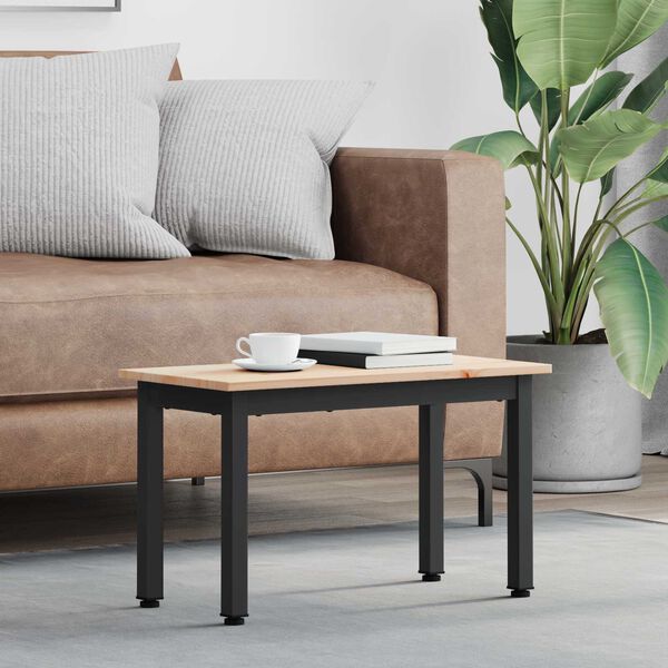 vidaXL Kava Stol Prirodna 60 x 30 x 36 cm Čvrsto borovo drvo