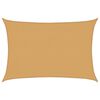 vidaXL Jedro za za&scaron;titu sunca 160g/m&sup2; pravokutno pijeska 2,5x3,5m HDPE