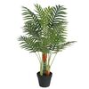 vidaXL Umjetna palma s 3 debla zelena 85 cm PP