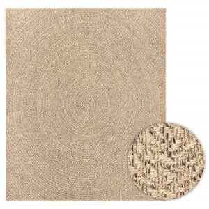 vidaXL Tepih ZIZUR 240 x 340 cm s izgledom jute unutarnji i vanjski