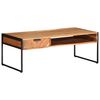 vidaXL Stolić za kavu 110 x 55 x 40 cm od masivnog bagremovog drva