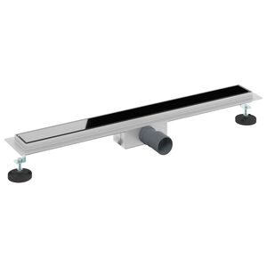 vidaXL Odvod za tu&scaron; s Dječjim pokrivačem Crna 70 cm