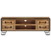 vidaXL TV ormarić s ladicama od masivnog drva manga 120 x 30 x 40 cm