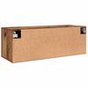 vidaXL Ormar za Zid Staro drvo 100 x 36.5 x 35 cm Konstruirano drvo