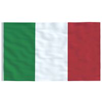 vidaXL Talijanska zastava 90 x 150 cm