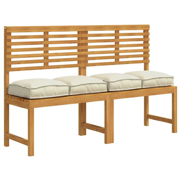 vidaXL Jastuk za sjedalo od paleta 6 pcs Krema 40 x 40 x 8 cm