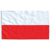 vidaXL Poljska zastava 90 x 150 cm