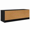 vidaXL TV ormar Crni hrast 102 x 35 x 36,5 cm Konstruirano drvo