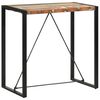 vidaXL Barski stol od masivnog obnovljenog drva 110 x 60 x 110 cm