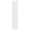 vidaXL Visoka ploča bijela 37,5x35x180 cm izrađeno drvo