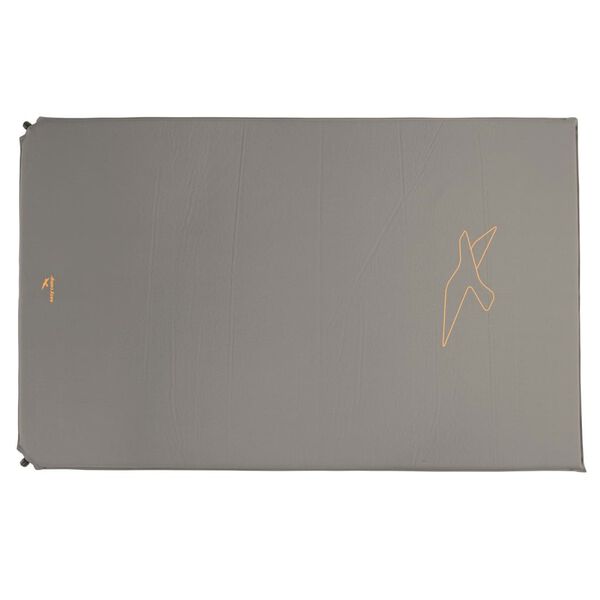 Easy Camp zračni madrac Siesta dvostruki 5 cm sivi