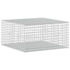 vidaXL Gabion s žicom debljine 3,5 mm i mrežom 5x5 cm 100x100x50 cm
