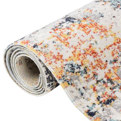 vidaXL Vanjski tepih ravno tkanje 80 x 250 cm raznobojni