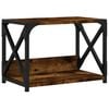 vidaXL Stalak za pisač 2 razine boja hrasta 44 x 26 x 31,5 cm drveni
