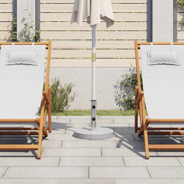 vidaXL Stalak za Suncobran Granit Okrugli 20 kg