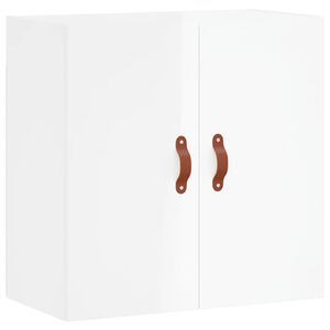 vidaXL Zidni ormarić visoki sjaj bijeli 60x31x60 cm konstruirano drvo
