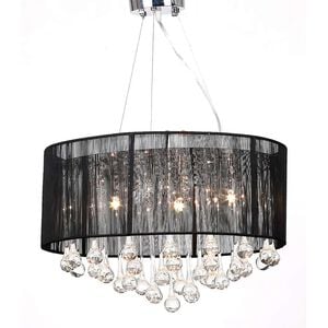 Luster s 85 Kristala Crni