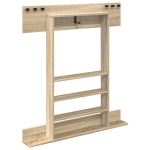 vidaXL Stalak za bilijarske cueve Konstruirano drvo 93 x 12 x 103 cm