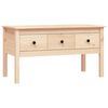 vidaXL Stolić za kavu 102x49x55 cm od masivne borovine