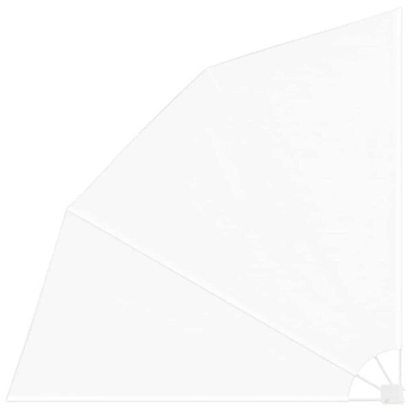 vidaXL Zaslon za privatnost na balkonu Bijelo 210 x 210 cm Poliester