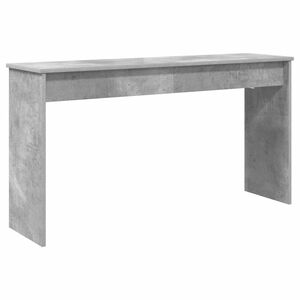 vidaXL Stalak za klavijaturu Betonski sivi 120 x 32 x 64 cm