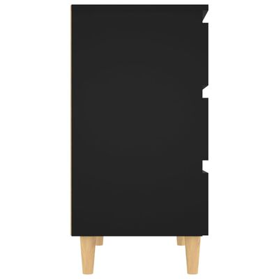 vidaXL Komoda crna 60 x 35 x 69 cm od konstruiranog drva