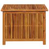 vidaXL Vrtna kutija za pohranu 75 x 75 x 58 cm masivno bagremovo drvo