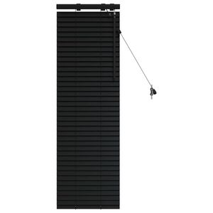 vidaXL Venecijanska roleta Crna 45 x 130 cm 35 mm