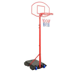 vidaXL Prijenosni ko&scaron;arka&scaron;ki set podesivi 200 - 236 cm