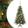 vidaXL Umjetno božićno drvce s nogom s stalakom Zelena 120 cm PE i PVC