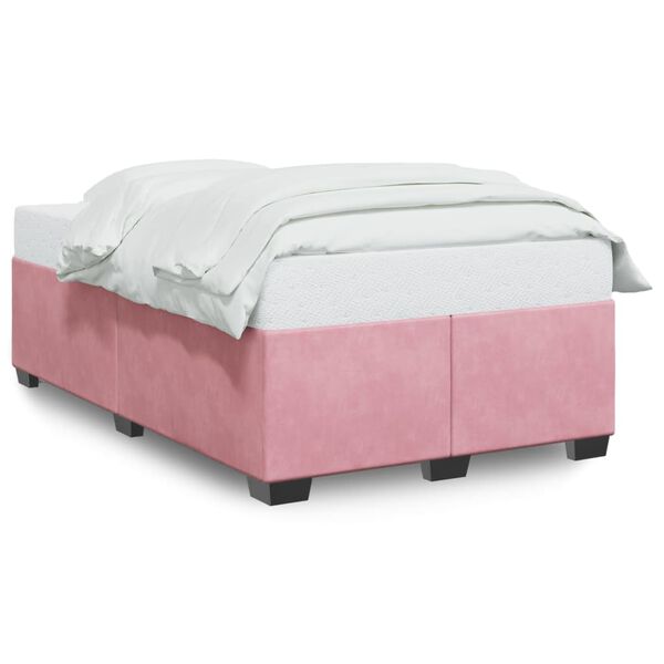 vidaXL Okvir za krevet ružičasti 120 x 200 cm bar&scaron;unasti