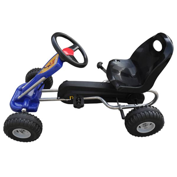 vidaXL Go Kart Auto s Pedalama Plavi