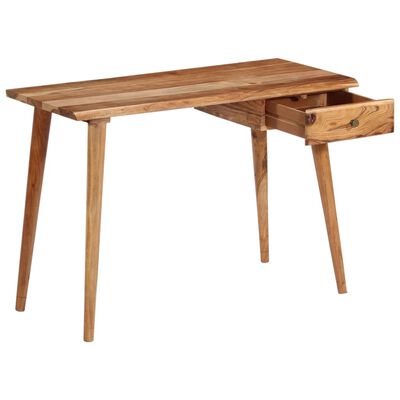 vidaXL Pisaći stol od masivnog drva akacije 110 x 50 x 76 cm